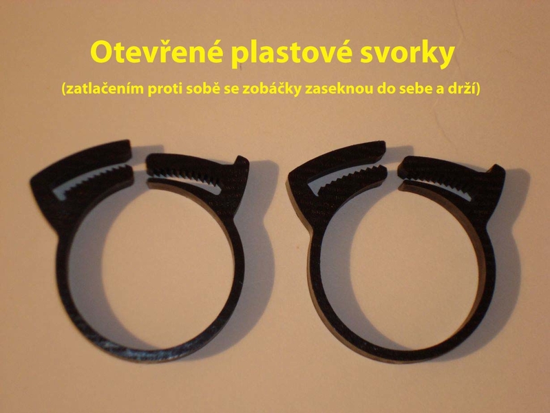 Plastic retaining rings 2 pcs for PilotOne - kopie